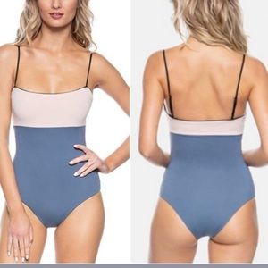 TAVIK Colorblock One Piece Swimsuit S